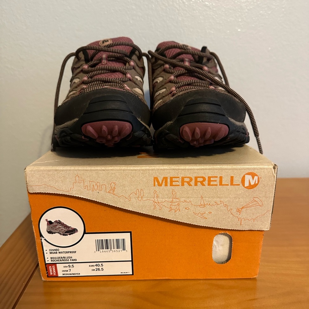 Merrell Women’s Hiking Shoes - Brown and Pink